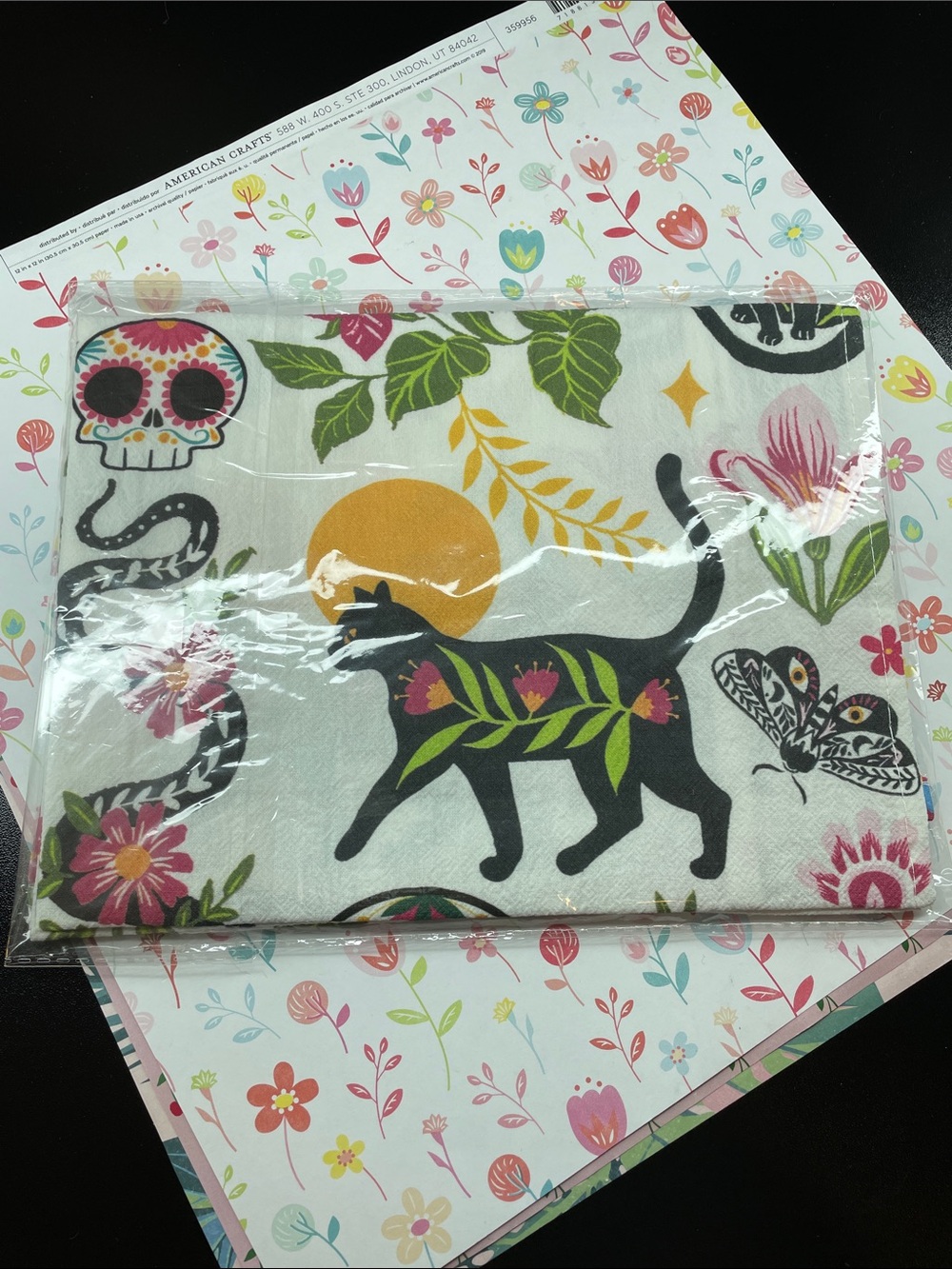 Cat Themed Towel